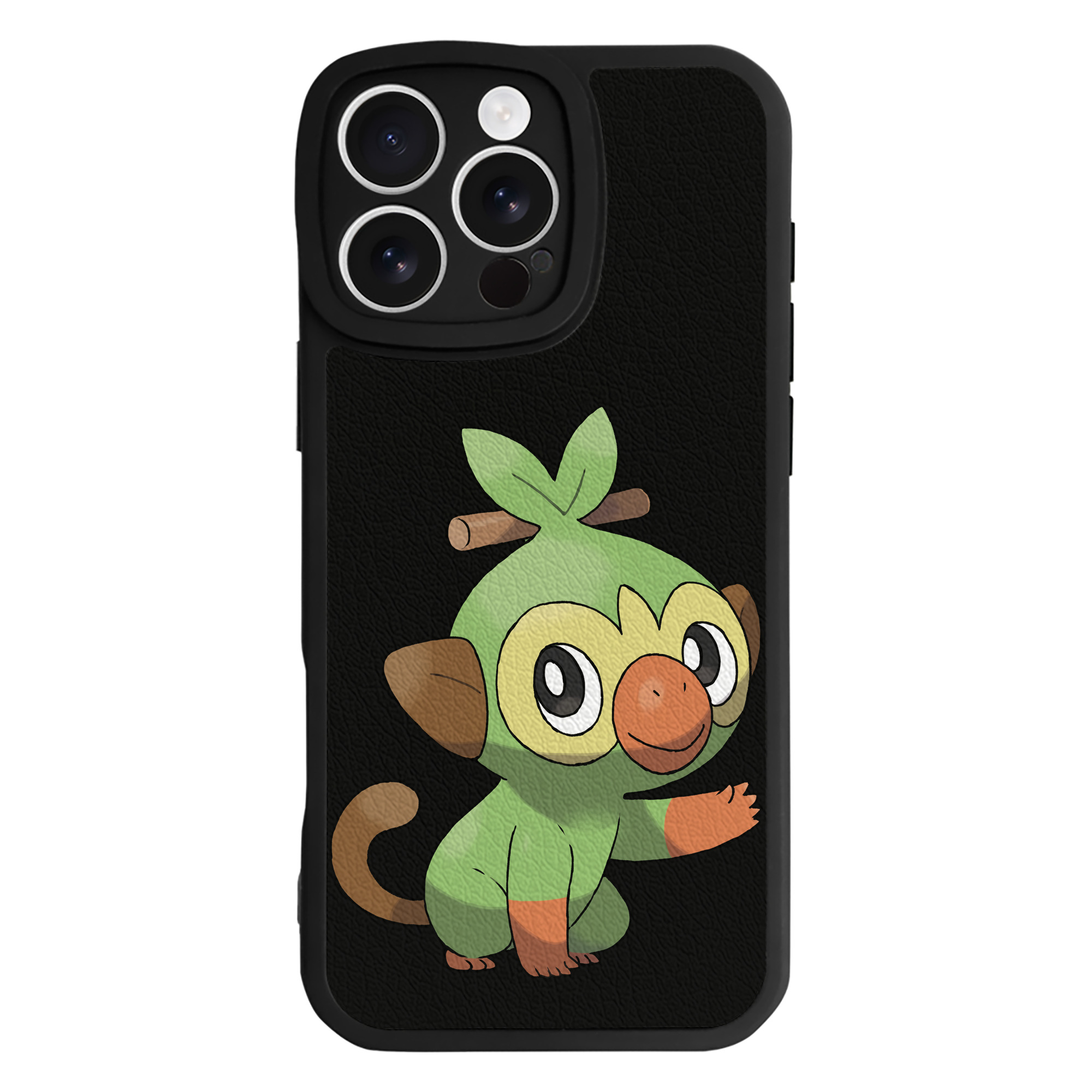 （画像用） ポケットモンスター Pokémon 【iPhone 16シリーズ対応】シリコンスマホケース（レザー調） 材質：シリコン